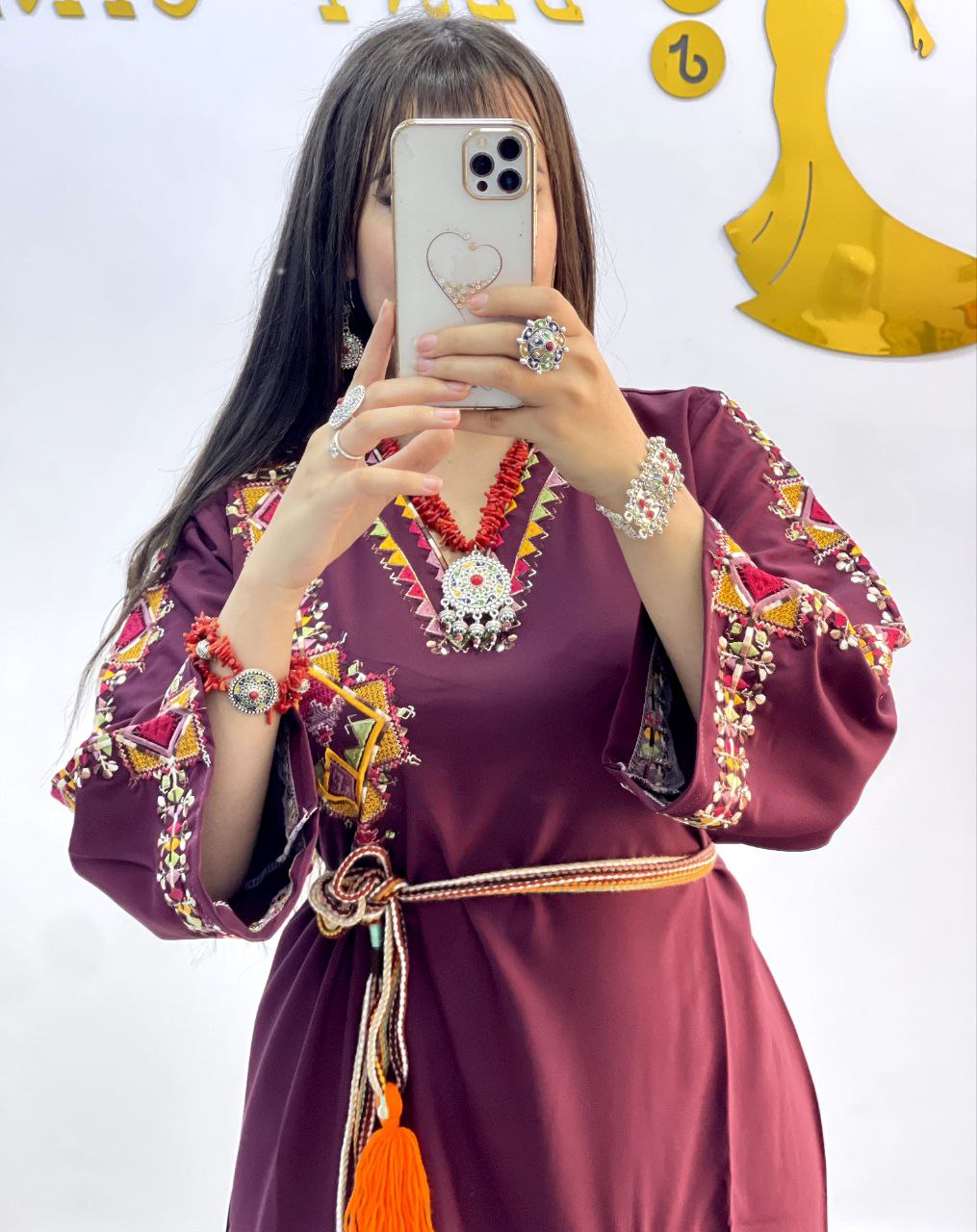 Robe Kabyle + Ceinture ⵣ